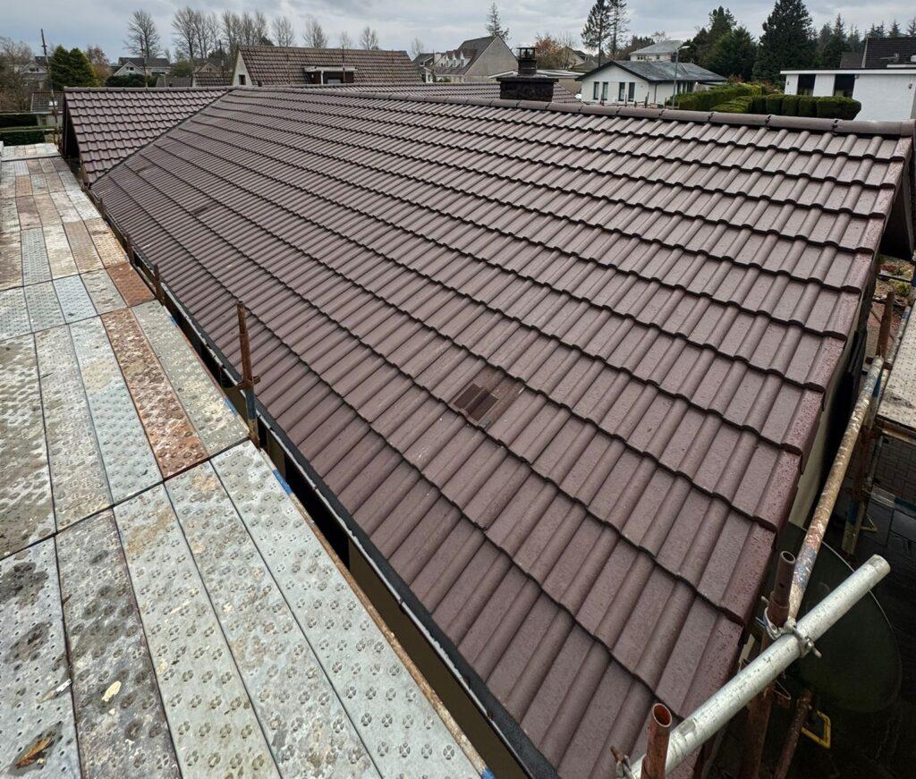 Tiled roof